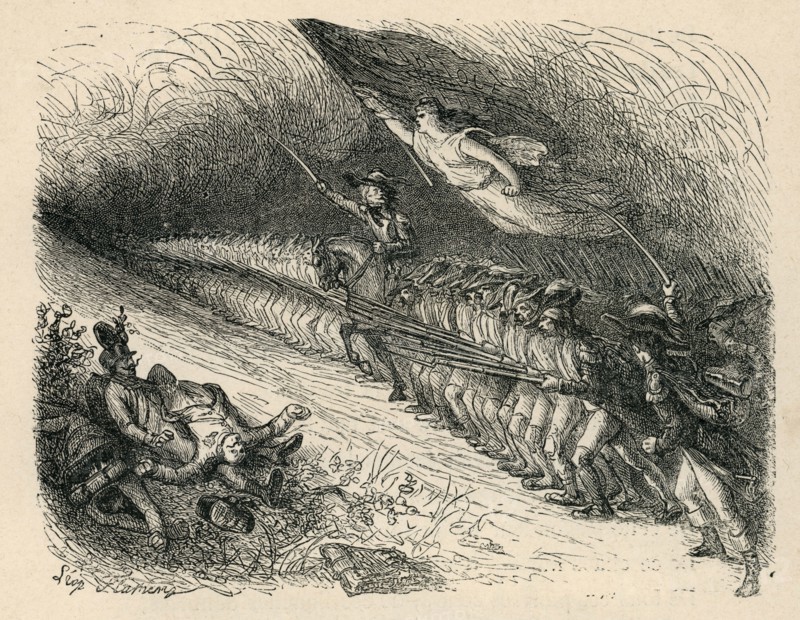 Illustration from 'L'Année terrible', by Victor Hugo