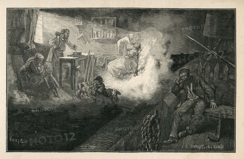 Illustration from 'L'Année terrible', by Victor Hugo