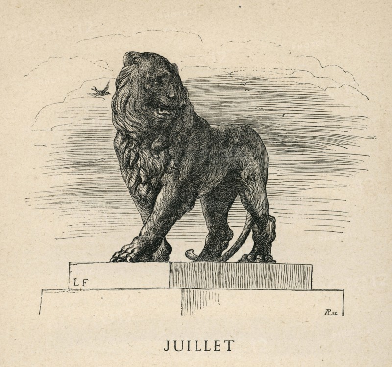 Illustration from 'L'Année terrible', by Victor Hugo