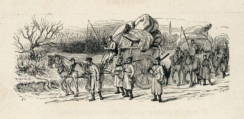 Illustration de "l'Année terrible", de Victor Hugo