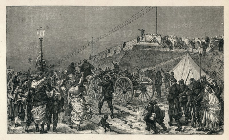 Illustration from 'L'Année terrible', by Victor Hugo