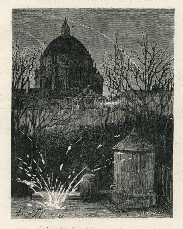 Illustration de "l'Année terrible", de Victor Hugo