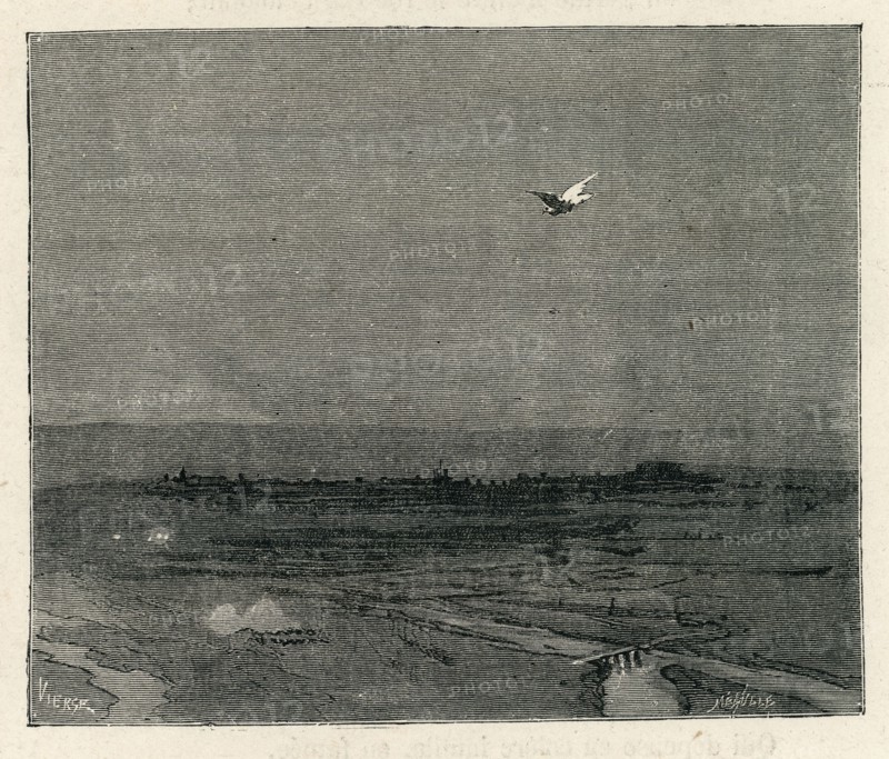 Illustration from 'L'Année terrible', by Victor Hugo