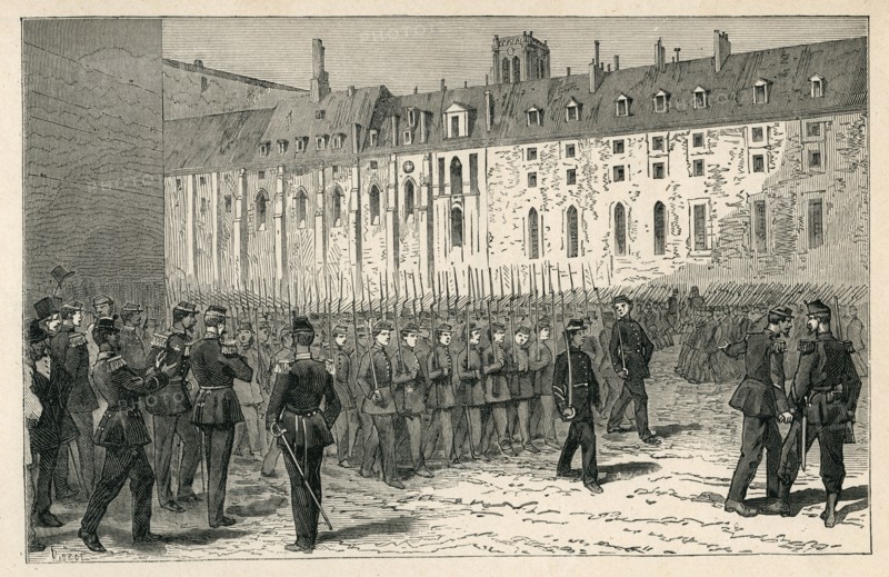 Illustration de "l'Année terrible", de Victor Hugo