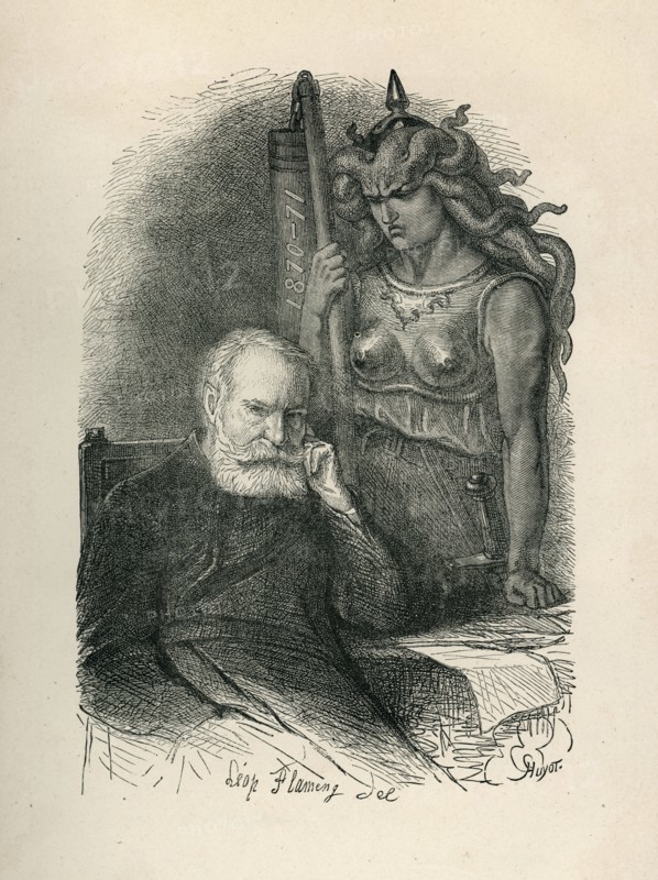Illustration from 'L'Année terrible', by Victor Hugo