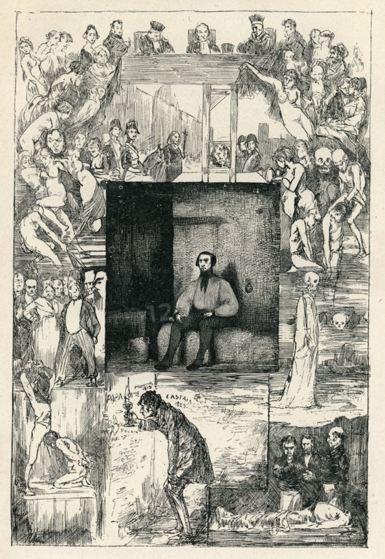 Illustration from 'Le Dernier Jour d'un condamné', by Victor Hugo