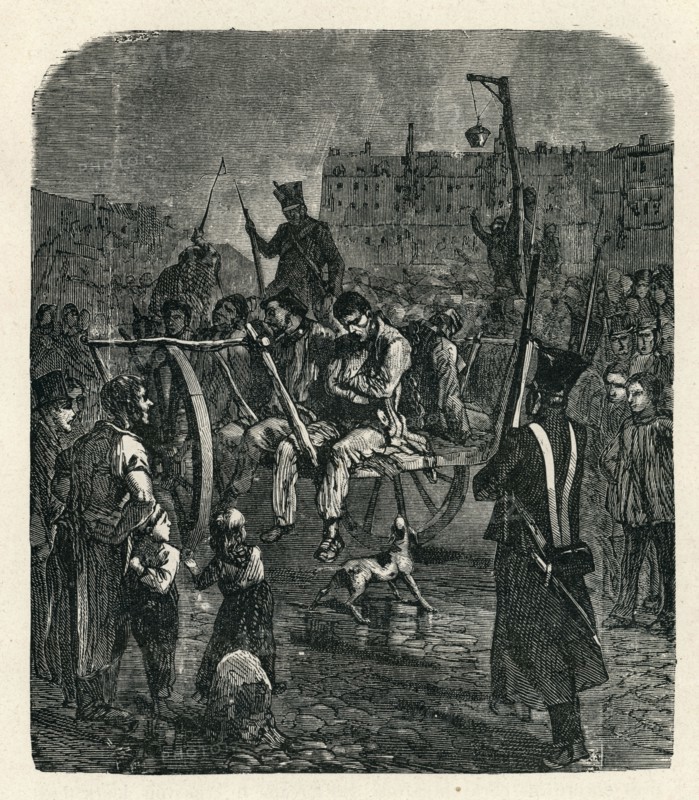 Illustration de "Le Dernier Jour d'un condamné", de Victor Hugo