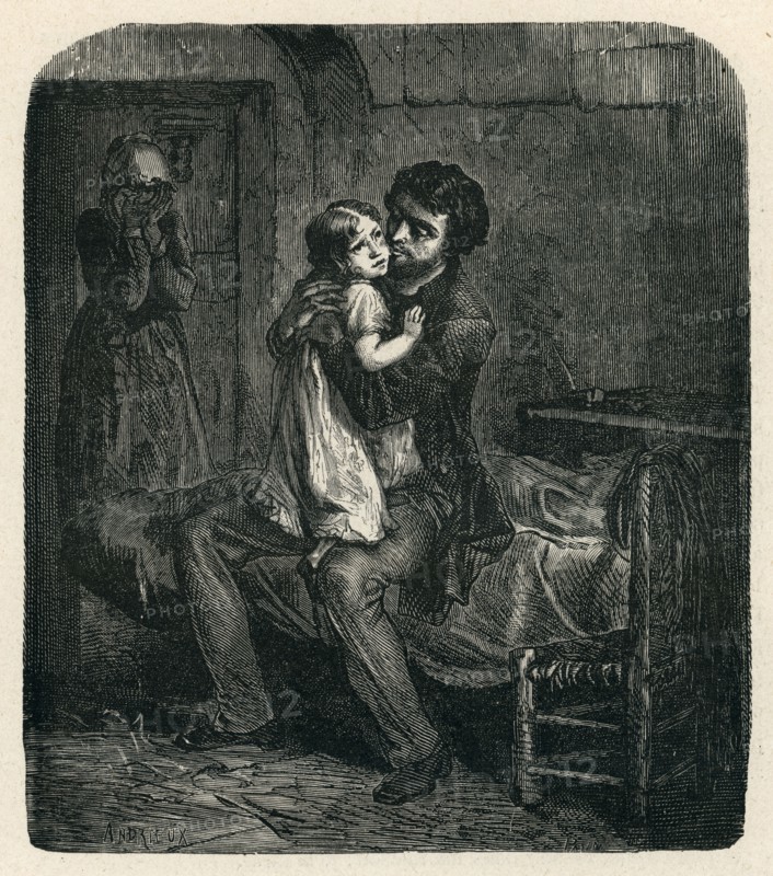 Illustration de "Le Dernier Jour d'un condamné", de Victor Hugo