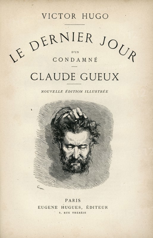 Illustration from 'Le Dernier Jour d'un condamné', by Victor Hugo
