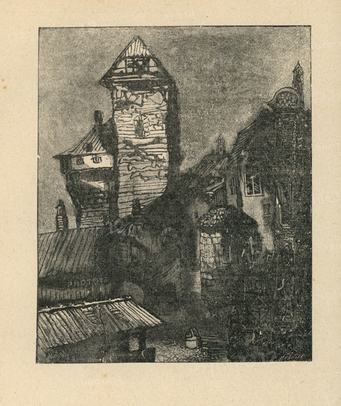 Illustration de "Le Rhin", de Victor Hugo