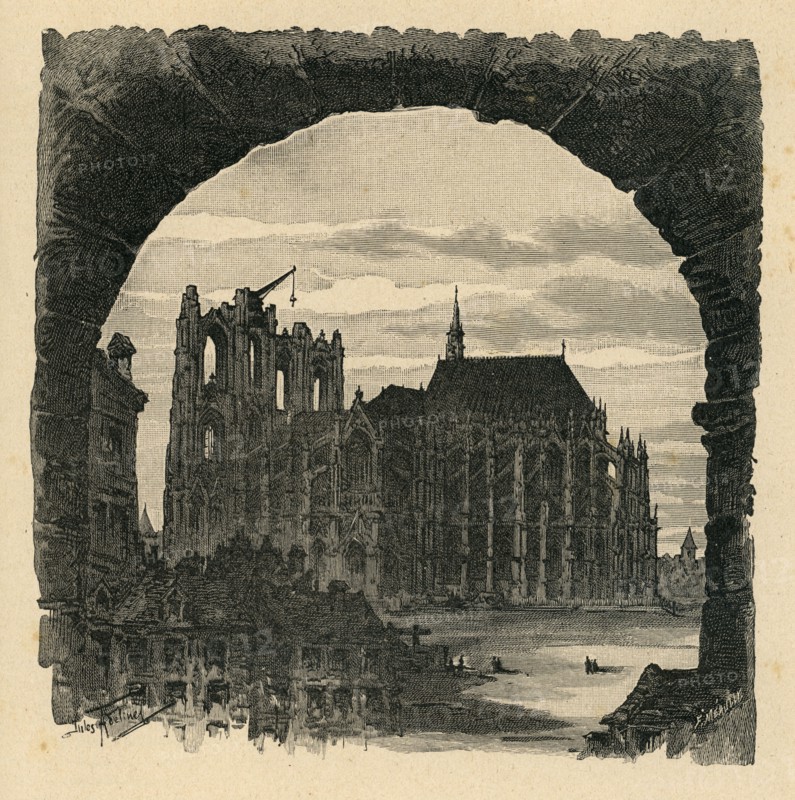 Illustration de "Le Rhin", de Victor Hugo