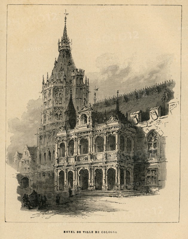 Illustration de "Le Rhin", de Victor Hugo