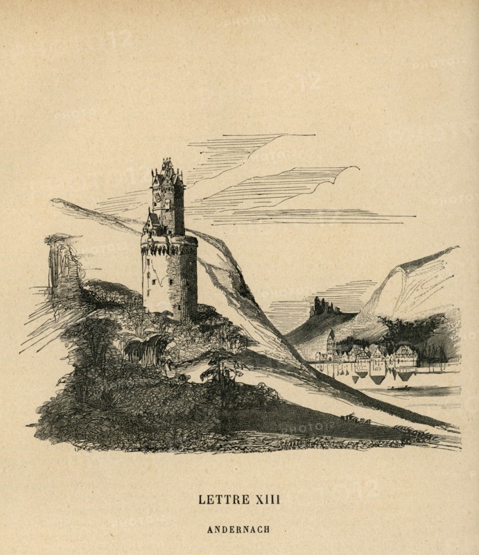 Illustration de "Le Rhin", de Victor Hugo