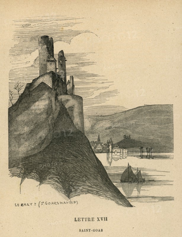 Illustration de "Le Rhin", de Victor Hugo