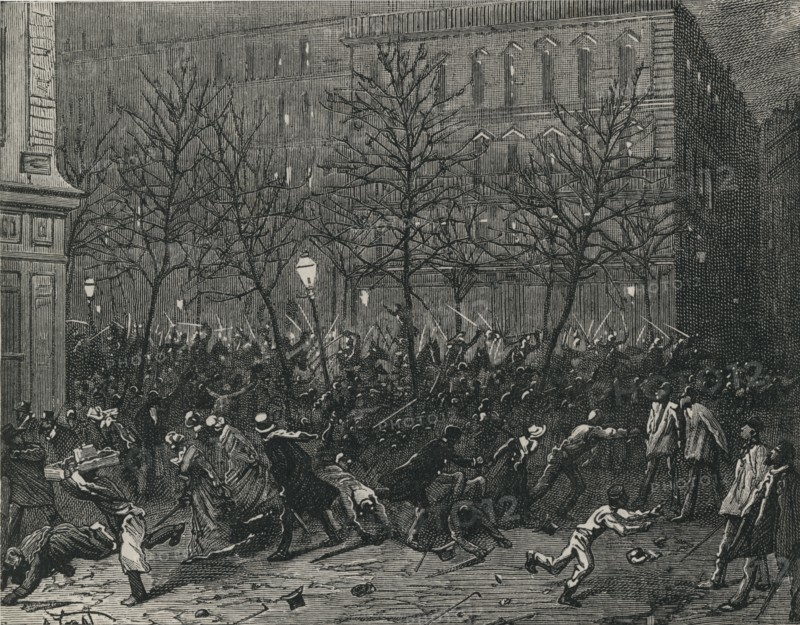 Illustration de "Les Châtiments", de Victor Hugo