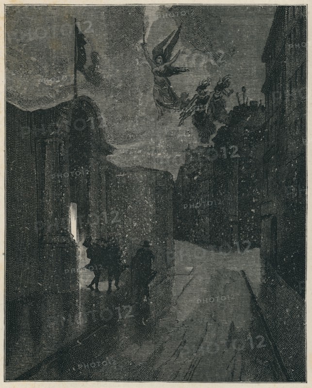 Illustration de "Les Châtiments", de Victor Hugo