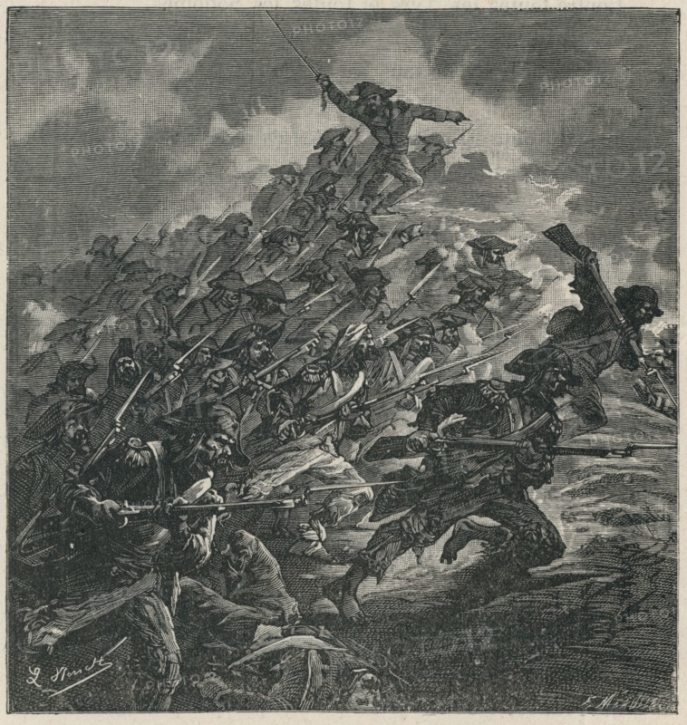 Illustration de "Les Châtiments", de Victor Hugo