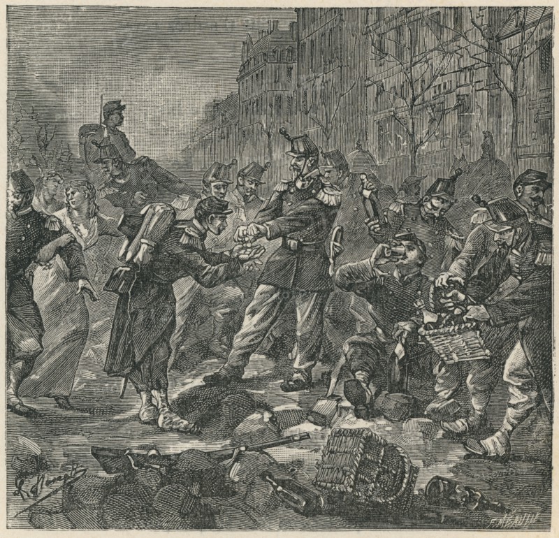 Illustration of "Les Châtiments", by Victor Hugo