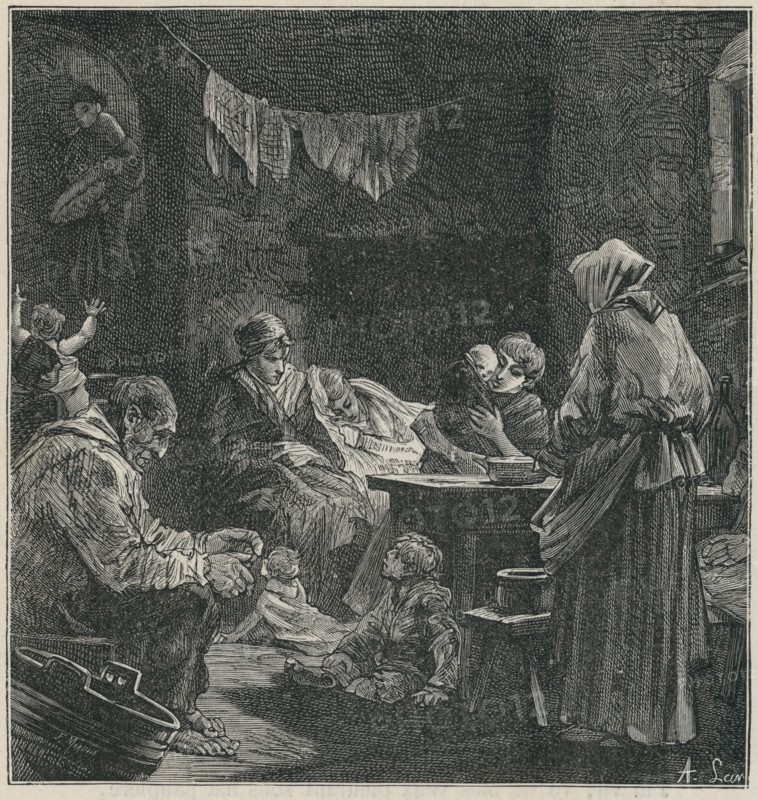 Illustration de "Les Châtiments", de Victor Hugo