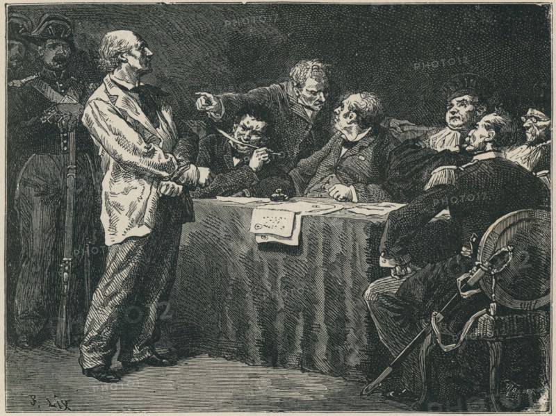 Illustration de "Les Châtiments", de Victor Hugo