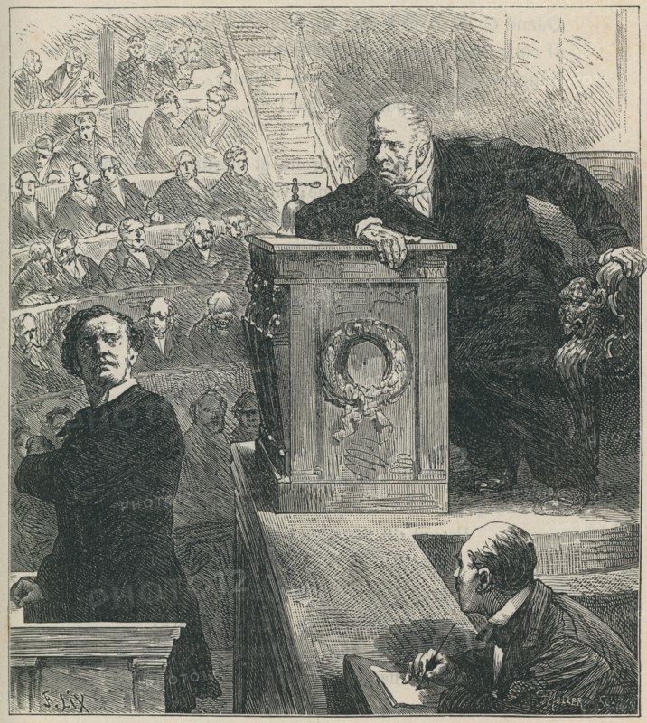 Illustration de "Les Châtiments", de Victor Hugo