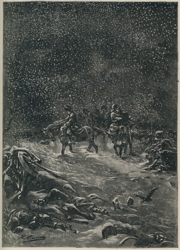 Illustration of "Les Châtiments", by Victor Hugo
