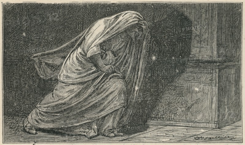 Illustration of "Les Châtiments", by Victor Hugo