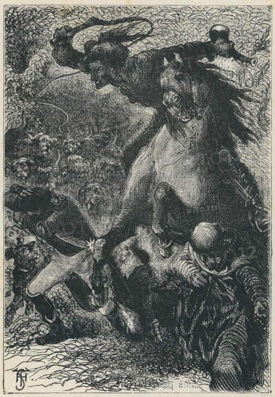 Illustration de "Les Châtiments", de Victor Hugo