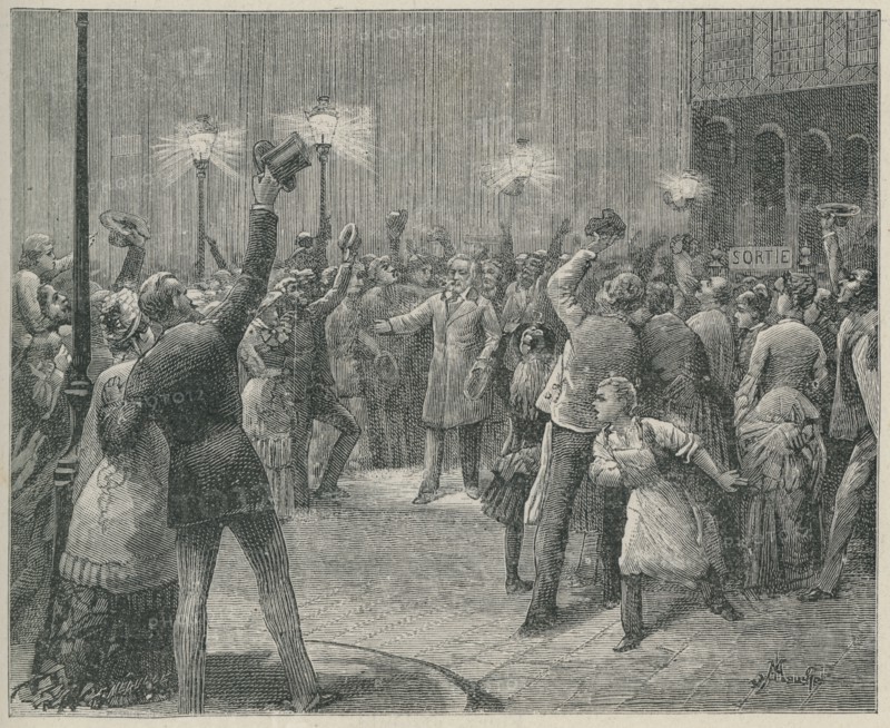 Illustration of "Les Châtiments", by Victor Hugo