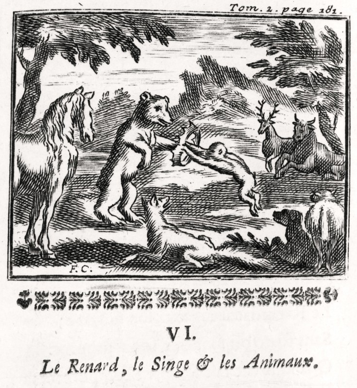 Le Renard, le Singe et les Animaux
