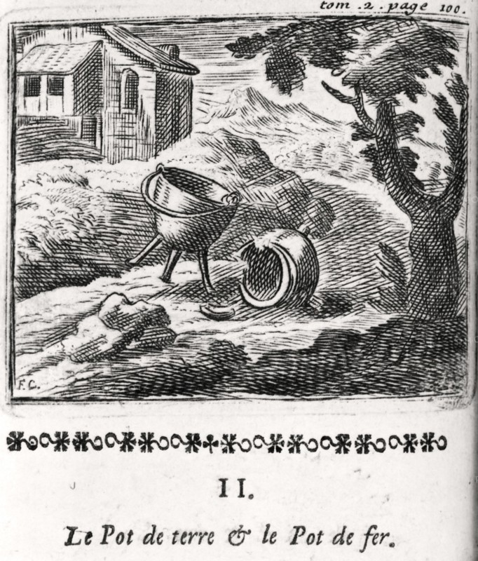 Le Pot de terre et le Pot de fer