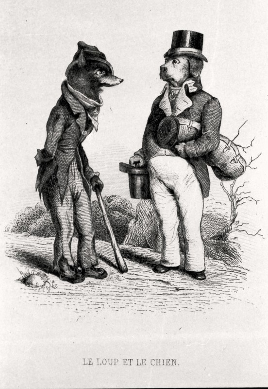 Le Loup et le Chien