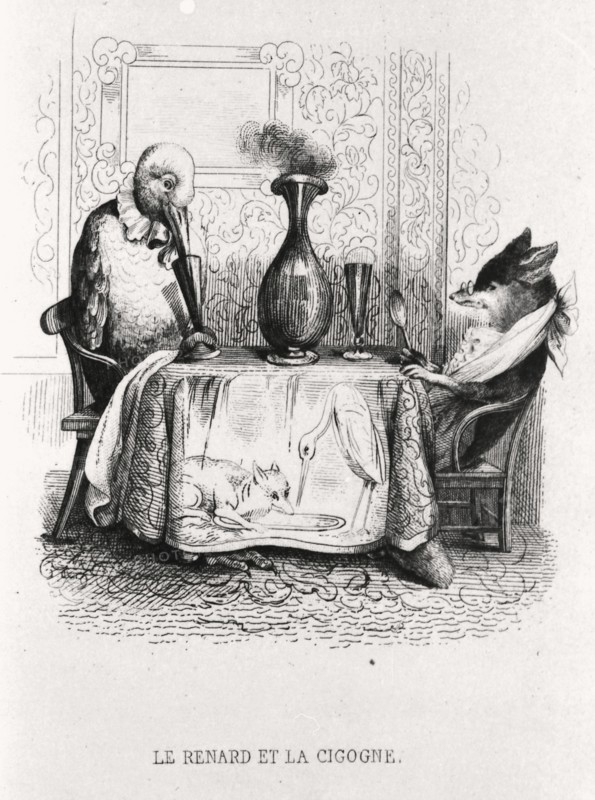 The Wolf and the Stork