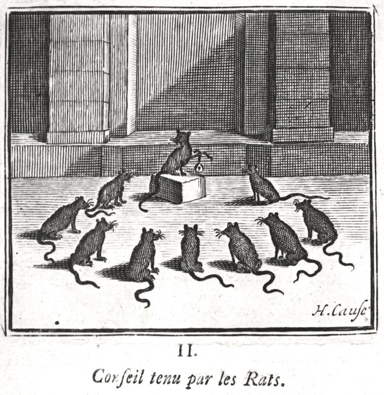 Conseil tenu par les Rats