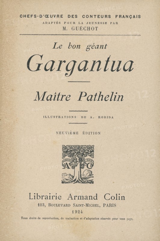 Le bon géant Gargantua