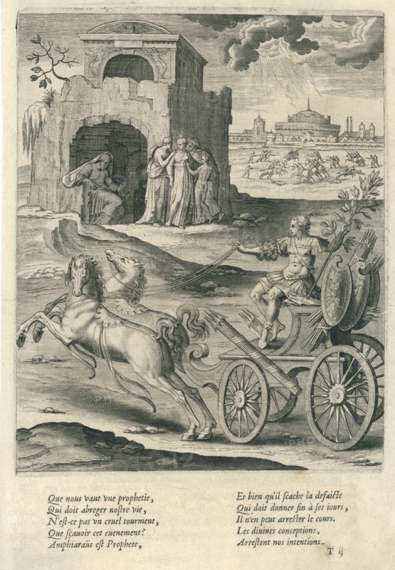 Amphiaraos au retour de Thèbes