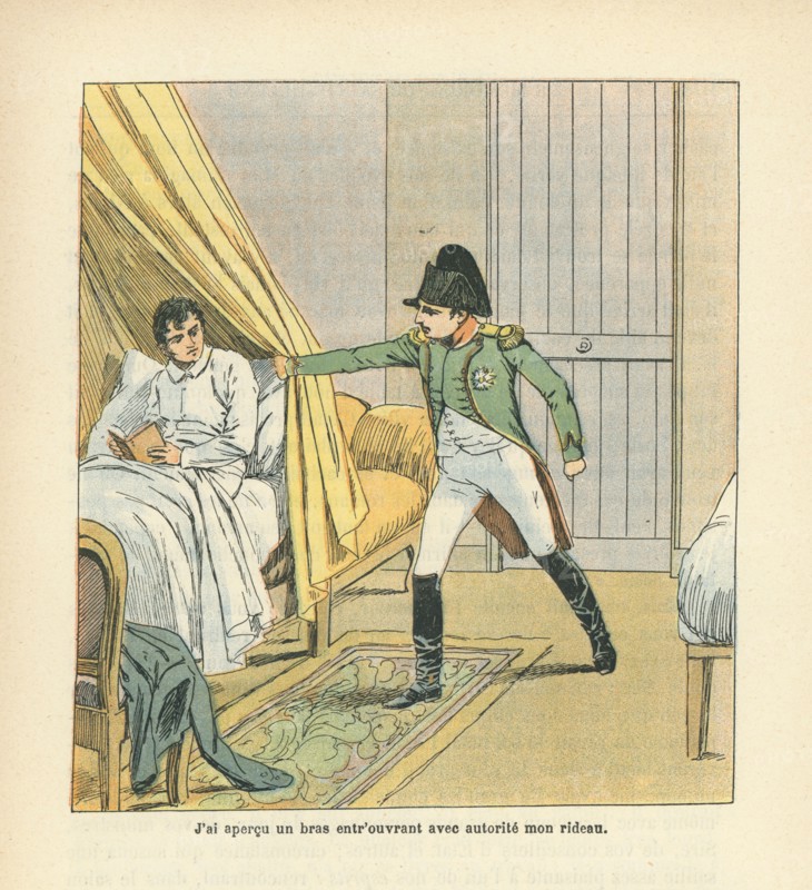 Napoleon I wakes Las Cases