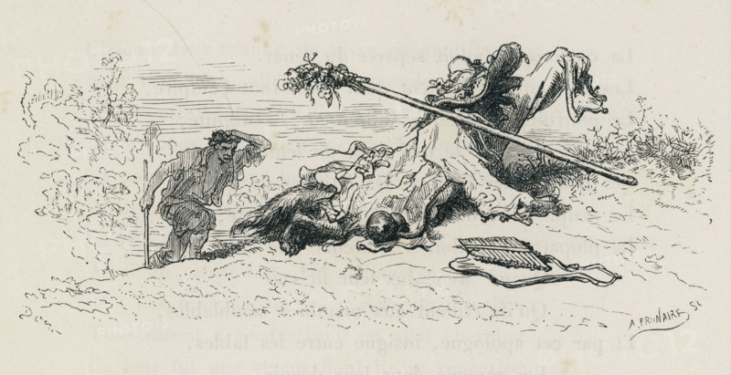 Fable "Le Loup devenu berger"
