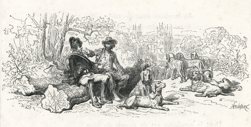 Fable "Le Loup et le Chien"