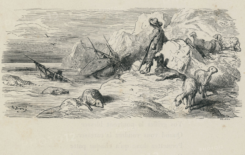 Fable "Le Berger et la Mer"