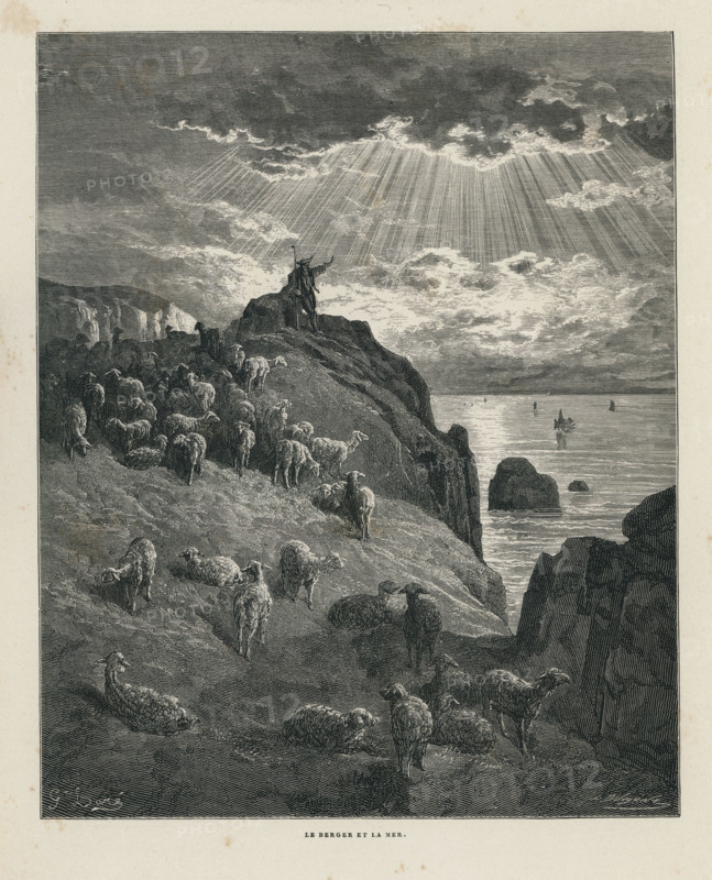 Fable "Le Berger et la Mer"
