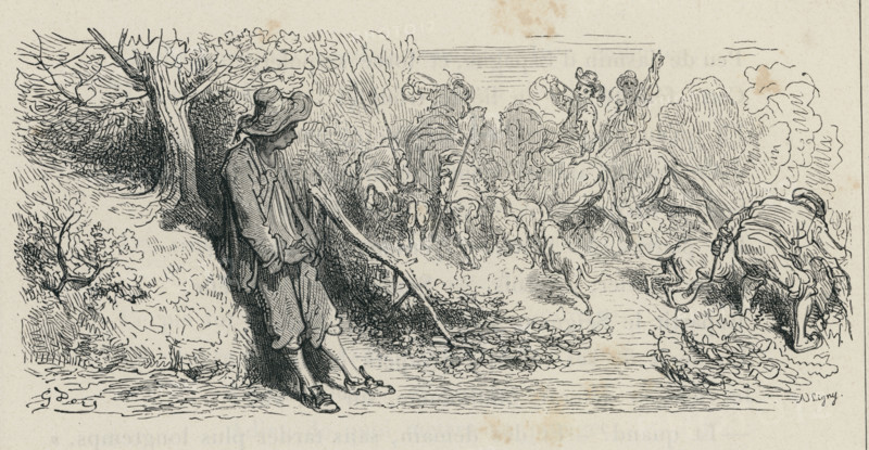 Fable "Le Jardinier et son seigneur"