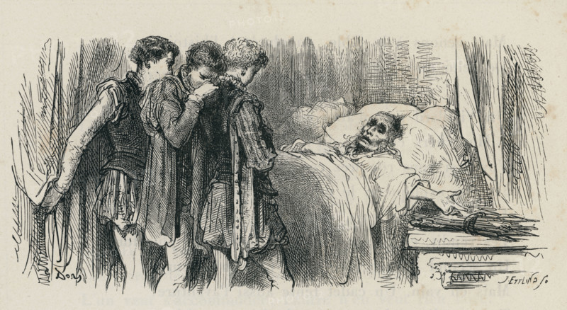 Fable "Le Vieillard et ses enfants"