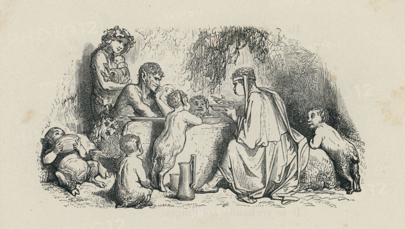 Fable "Le Satyre et le passant"