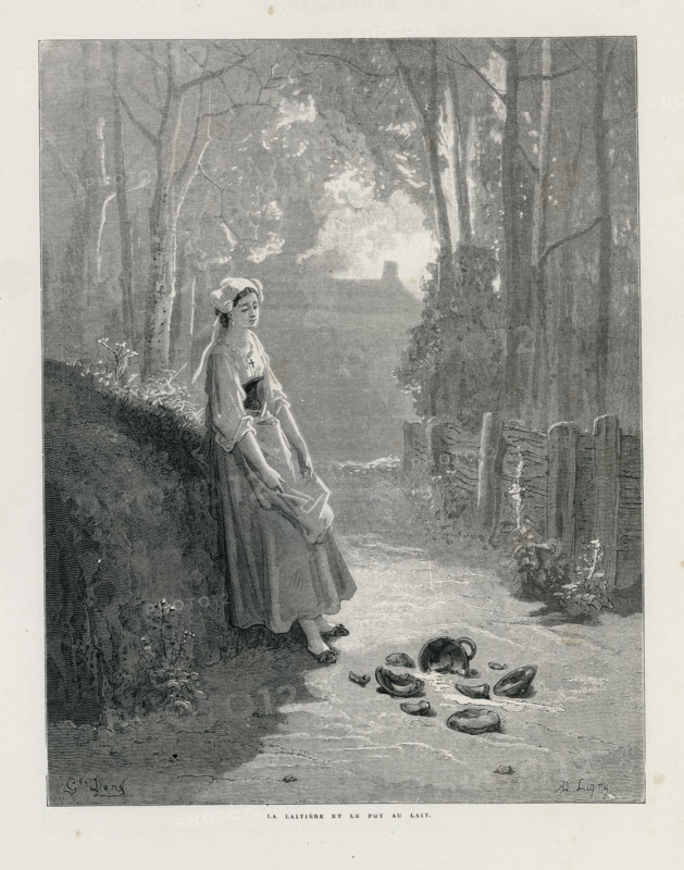 Fable "La Laitière et le Pot au Lait"
