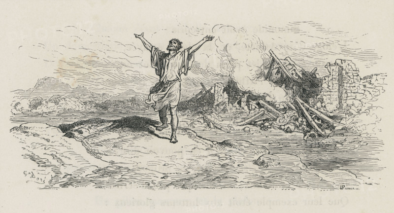 Fable "Simonide préservé par les Dieux"
