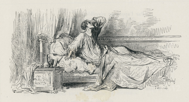 Fable "L'Homme et la Puce"