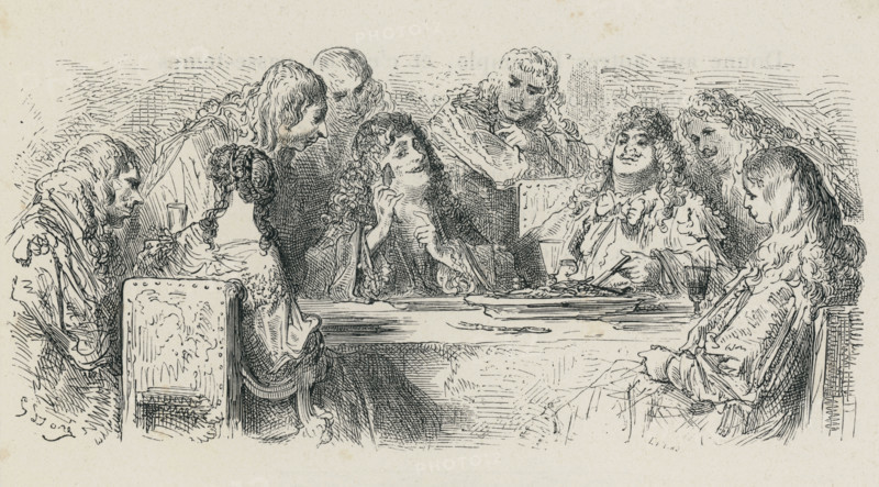 Fable "Le Rieur et les poissons"