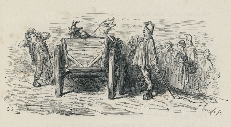 Fable "Le Cochon, la chèvre et le mouton"