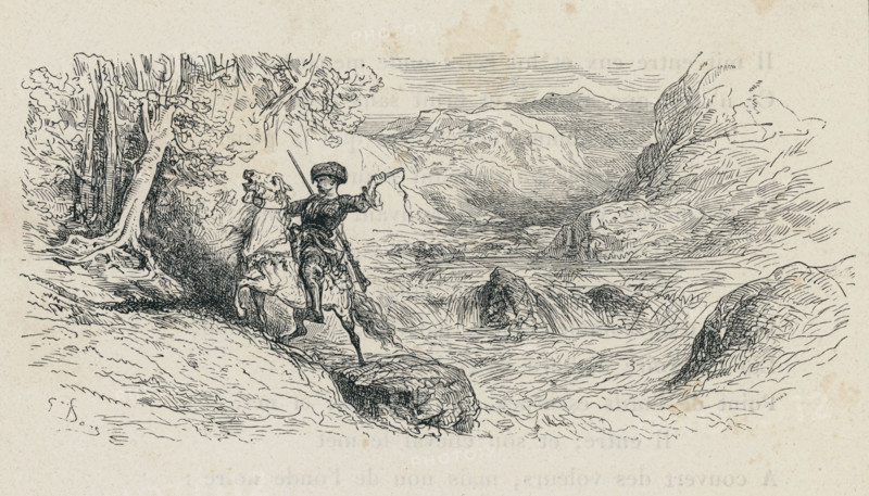 Fable "Le Torrent et la rivière"